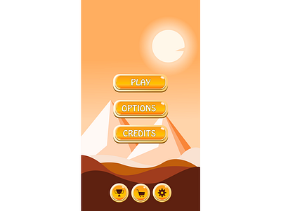 Game_menu_ui_design creative design game game design gameui illustration illustrator menu menu design mobile app mobile ui ui