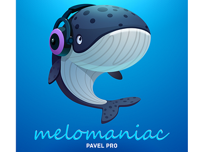 Melomaniac character coreldraw game meloman vector