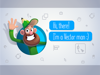 Vector Man vector