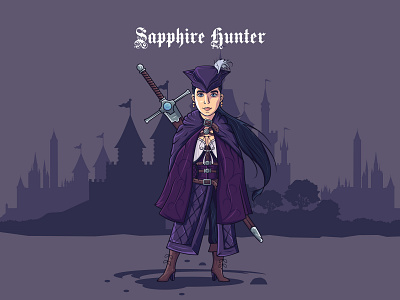Sapphire Hunter - hello dribbble!