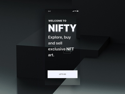 NIFTY - NFT Start Screen App