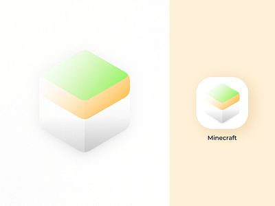 Minecraft app-icon redesign for Elysian Icon-pack