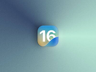 iOS 16 - App-icon 16 app appicon apple branding design icon ios ios16 logo recreate redesign ui