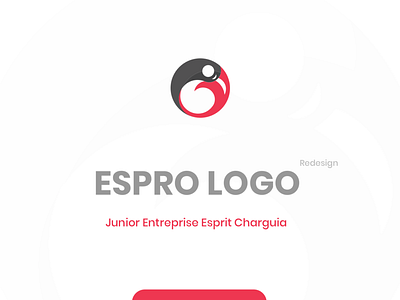 ESPRO Logo redesign club flat icon logo modern spirit