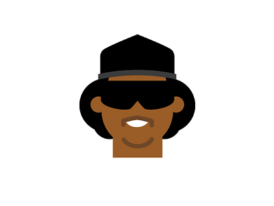 Eazy when you know it 90s characters dre eazy e flat hiphop illustration nwa rap simple vector
