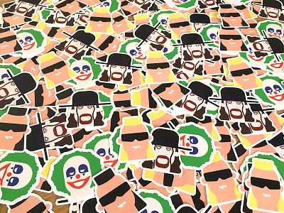 Series 2 - PreOrder 90s characters doink illustration nasty boys ric steiner undertaker wwf