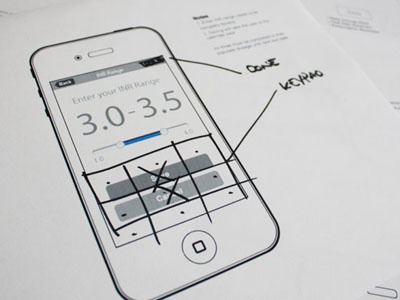 OATBook Input INR Range wireframe branding ia iphone medical oatbook research ui wireframe