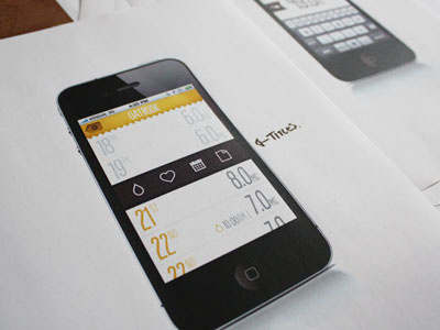 OATBook - Calendar View app branding calendar ios iphone medical oatbook research ui ux