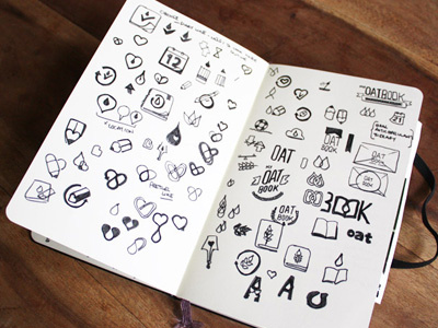 OATBook - Identity sketches