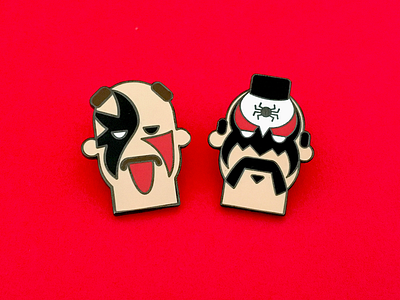 Legion of Doom Hard Enamel pins