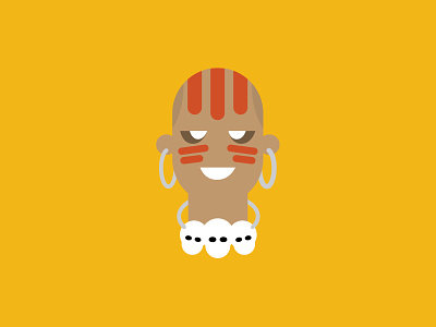 No.3 – Dhalsim character design cute dhalsim flat colour illustration product designer retro street fighter typography vector yellow