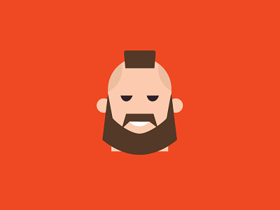 No.5 – Zangief character design cute flat colour illustration product designer red retro street fighter typography vector zangief