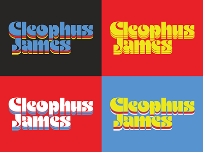 Cleophus James Logos — In Progress