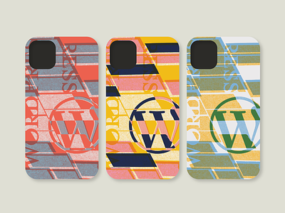 WordPress Phone Cases collage merch design phone case wordpress