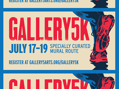 Gallery5K FB Event Graphic design graphic design richmond