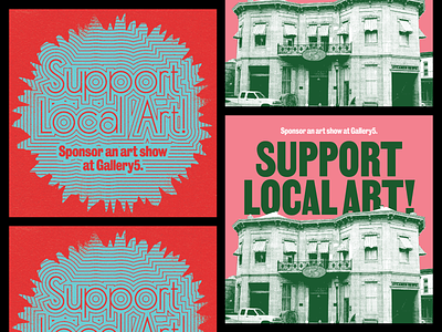 Support Local Art! branding design graphics richmond rva