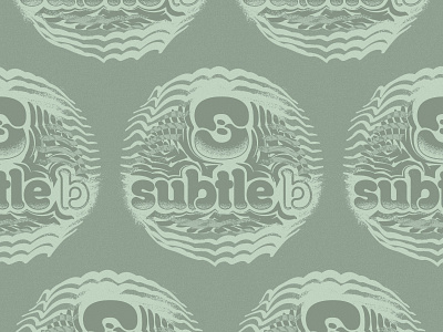 Subtle B Graphic band logo branding design graphic design logo music typography