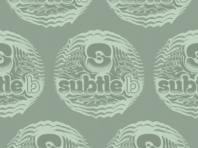 Subtle B Graphic band logo branding design graphic design logo music typography