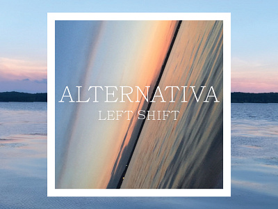 Alternativa EP Art album art band design graphic design music richmond spotify typography