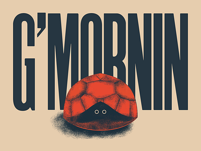 G'Mornin design illustration typography