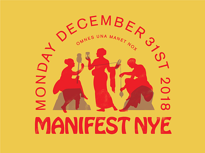Manifest design flyer gig poster hobo nye richmond