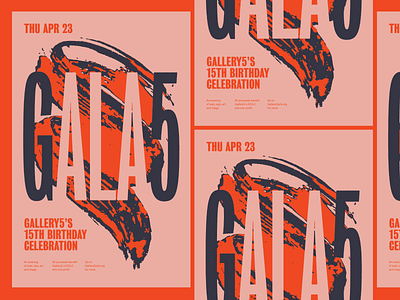 Gala5 Work in Progress bureau grotesk design gig poster music richmond typography