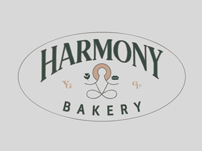 Harmony branding icon illustration logo type