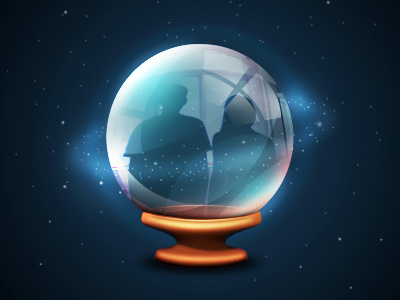 crystal ball ball crystal