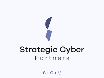 Strategic Cyber Partners - Logo Design branding color creative cyber cybersecurity design icon inspiration lock partner secret security security logo strategy vector