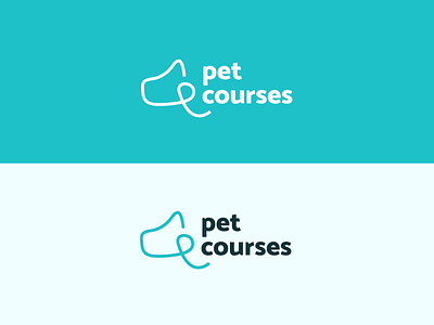 Pet Courses - Logo concept 2d abstract abstract art adobe illustrator branding cat color course creative design dog icon inspiration logo pet pet care playful playful font tail vector