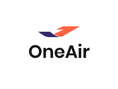 OneAir - Airlines branding contest adobe illustrator air airline airline app airline logo airplane branding color contest creative flight icon logo logoinspiration ocean one soft typography vector worldwide