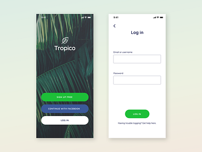 Sign-up app daily ui 001 signup page ui ui design