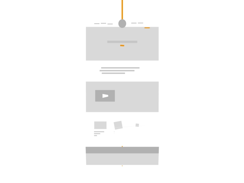 Wireframe animation gif mobile mockup motion ui ux website wireframe