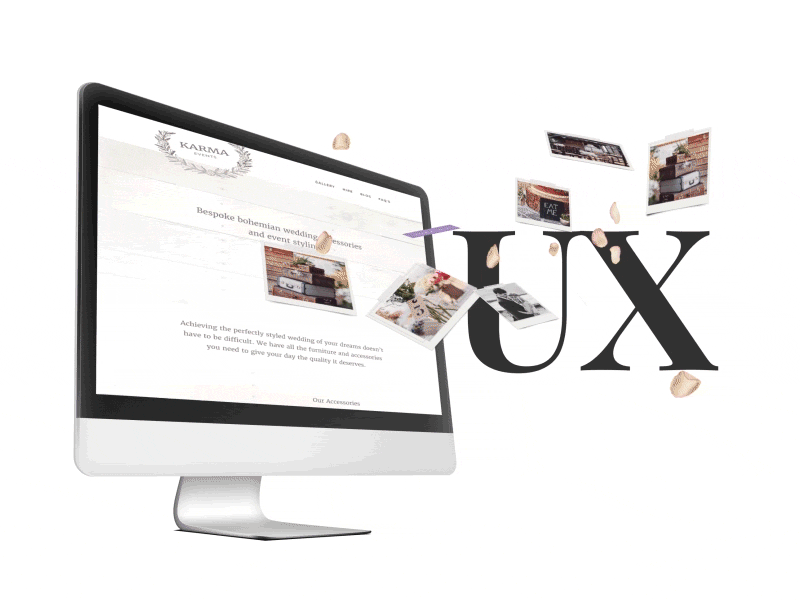 Ux in Motion ae animation apple gif imac loop ui ux website wedding