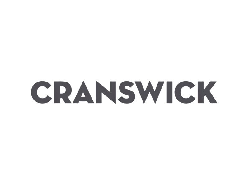 Cranswick logo animation animation logo metaball type typography