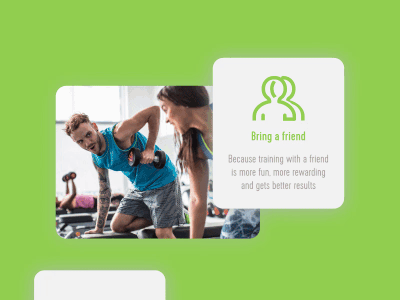 Live it - Features animated features gif gym icon loop workout