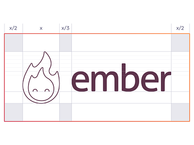 Ember Gaming Network branding ember fire flame game gaming grid icon logo network