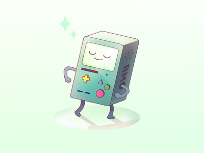 BMO adventure adventure time bmo character doodle illustration time
