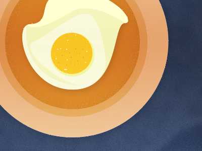 Fried Egg egg fried illustration