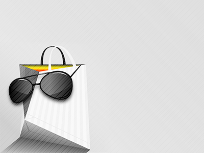 Shopping Bag concept illustrator shopping