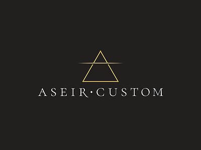 Aseir Custom Logo branding cosmetics graphic design logo logo design logotype vector
