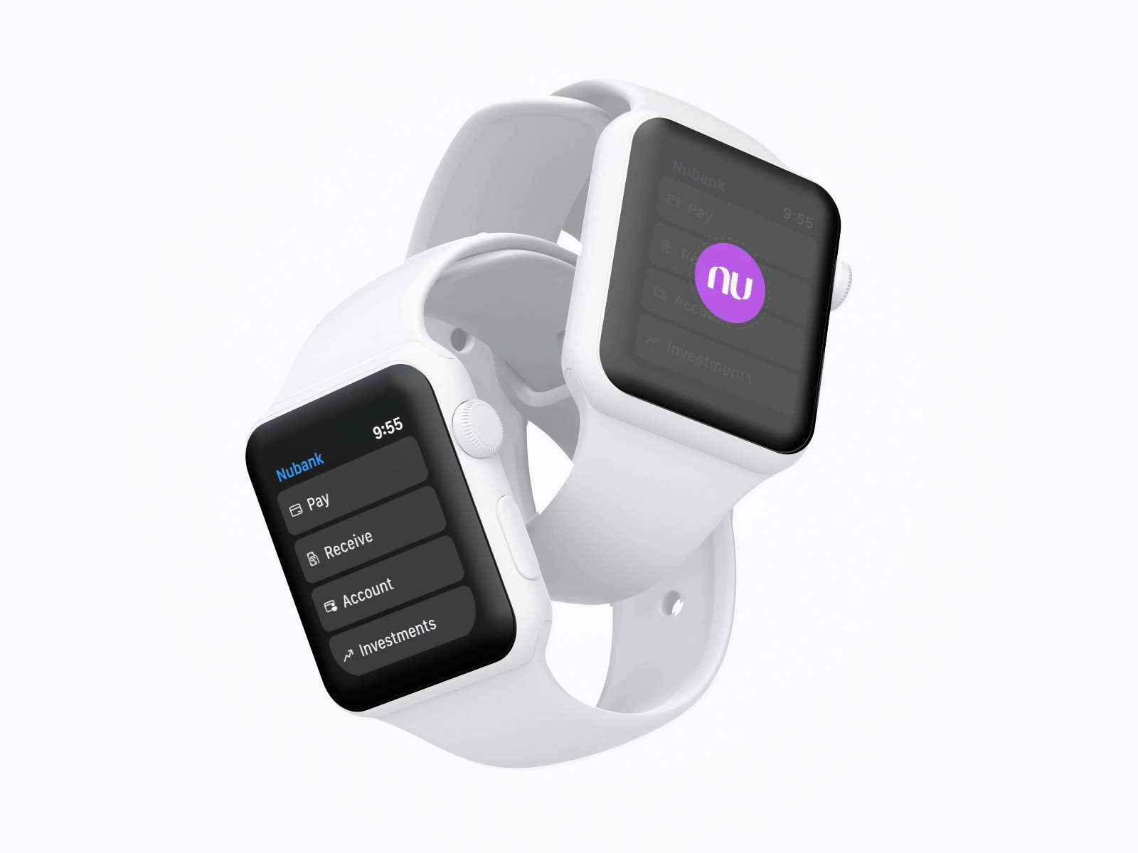 Nubank - Watch App (Concept) bank figma financial mockup ui watch