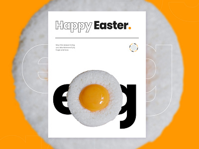 Easter : The Hope creativity design easter easter egg graphics design illustration poster poster design