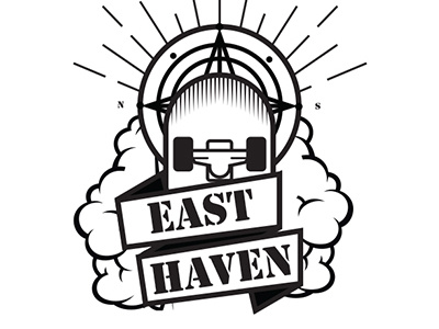 East Heaven logo roller skating