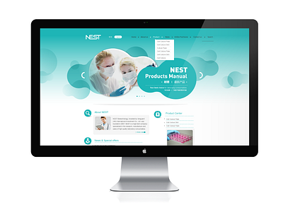 Bioengineering Web design