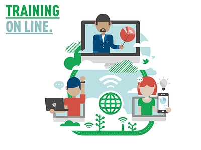 Training on line illustration internet littleillustration online