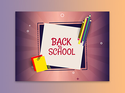 Back to school vector illustration design design drawing illustration kids school vintage