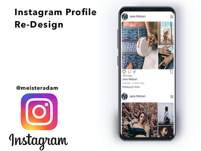 Instagram re design