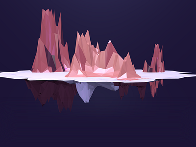 First Try at 3D: Low Poly Island