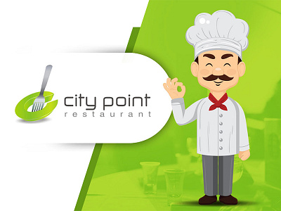 CityPoint Restaurant Logo Design